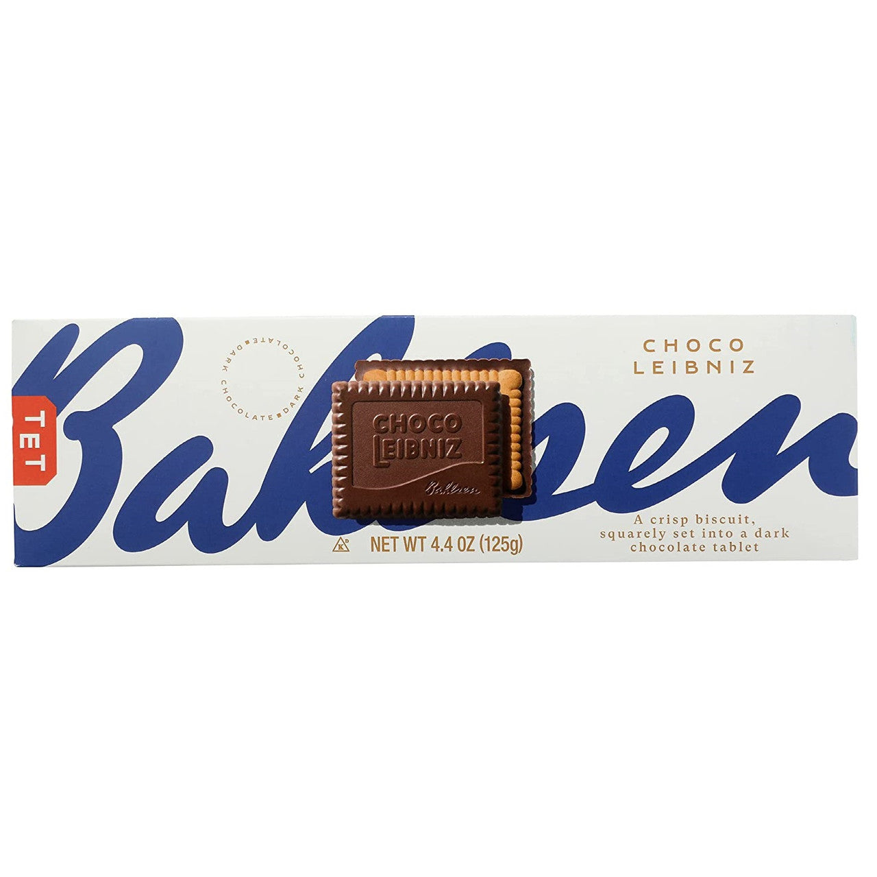 Bahlsen Choco Leibniz Dark Biscuit 125g (Case of 12) - Three Lions Pantry