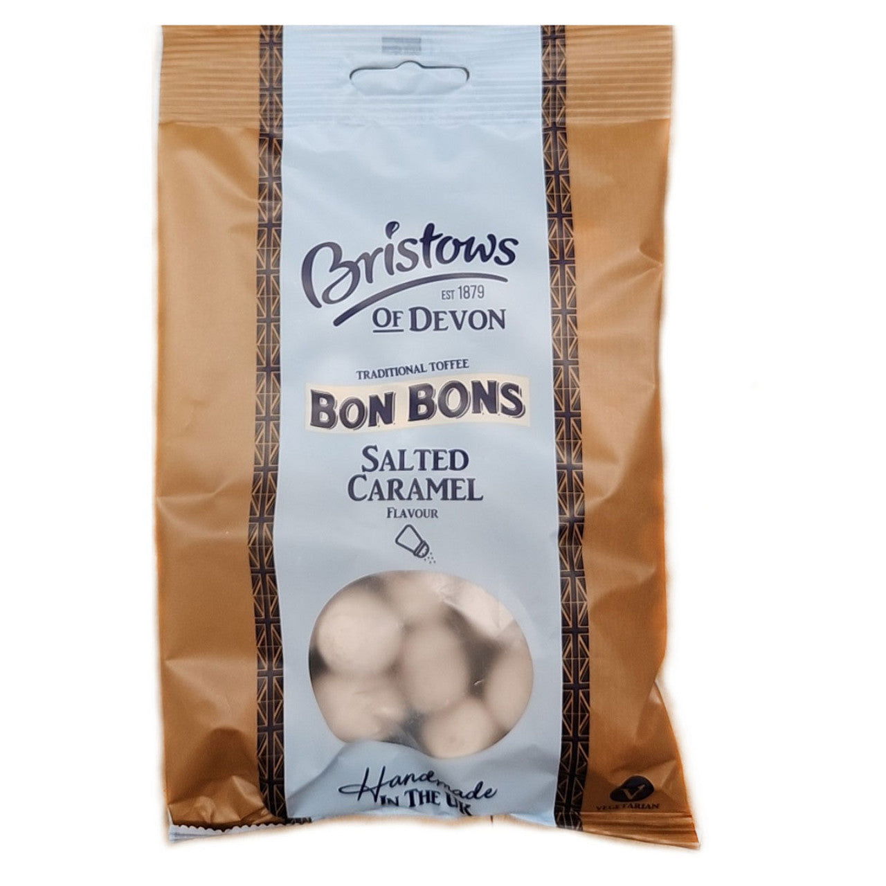 Bristow's Traditional Salted Caramel Bon Bons 150g (Case of 15) - Three Lions Pantry