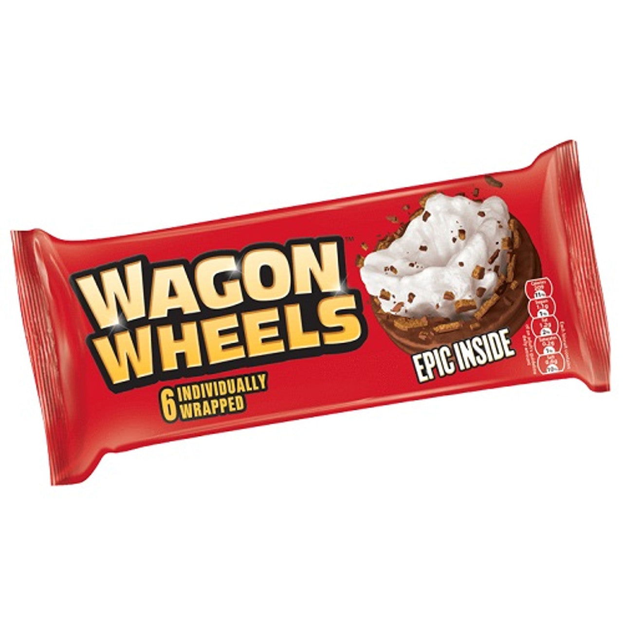 Burtons Wagon Wheels 6pk Original (Case of 16) - Three Lions Pantry