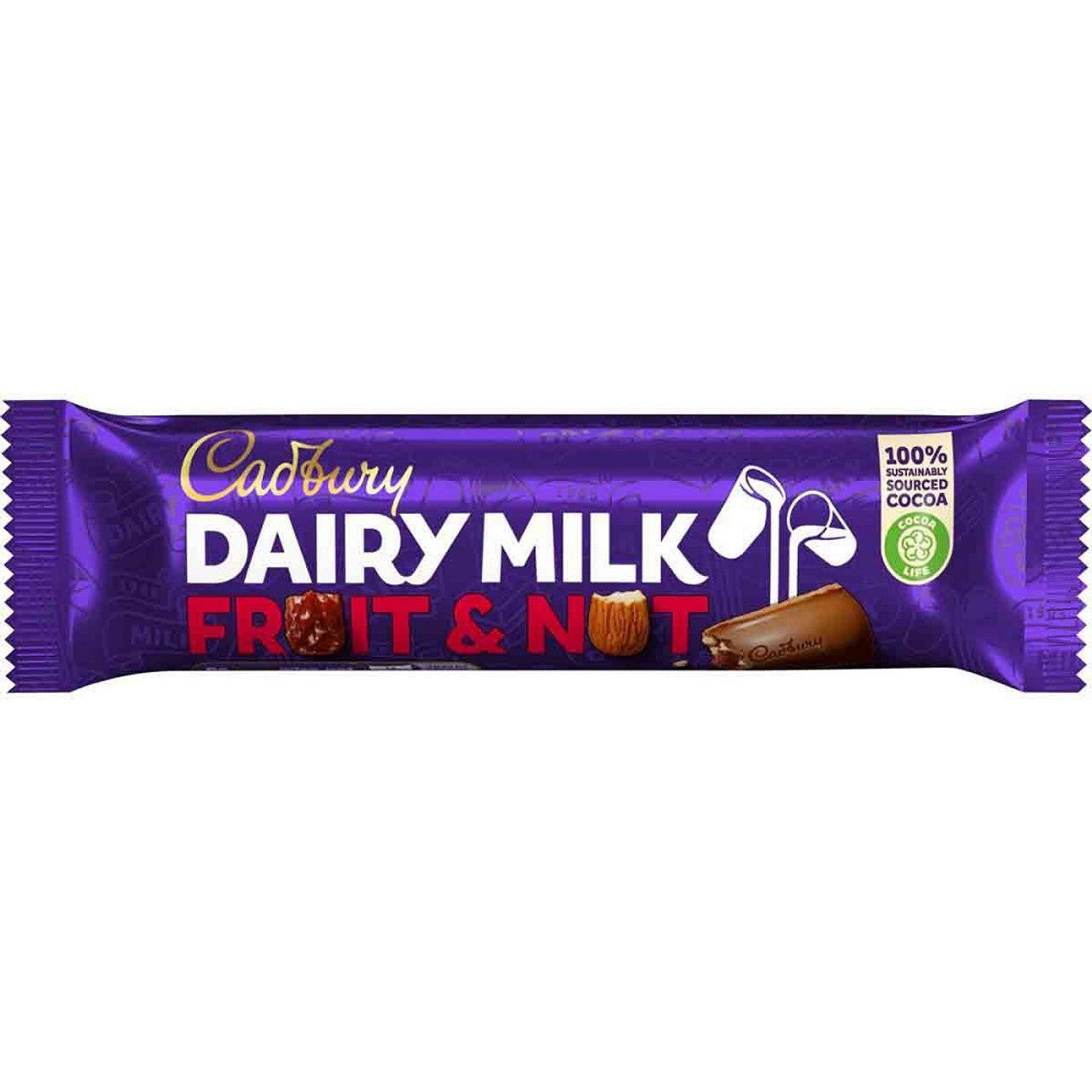 Cadbury Fruit & Nut Bar 49g (Case of 48) - Three Lions Pantry