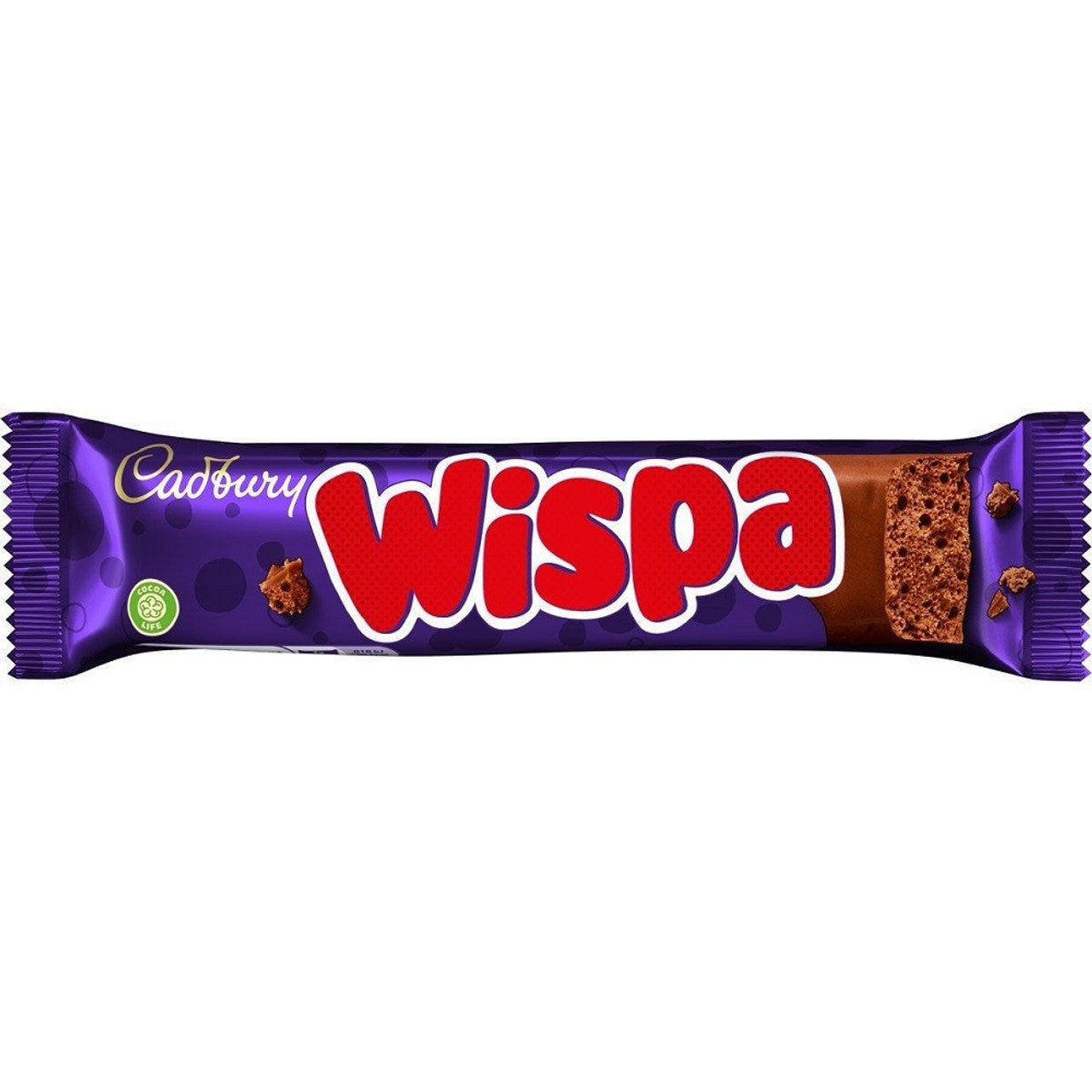 Cadbury Wispa Chocolate Bar 36g (Case of 48) - Three Lions Pantry