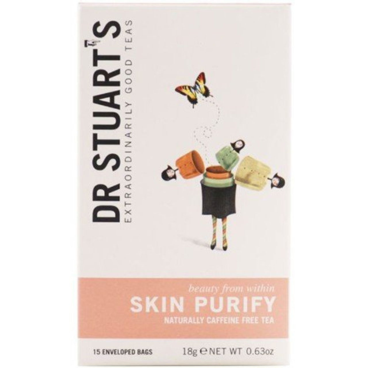 Dr. Stuart's Skin Purify 15 bags (Case of 4) - Three Lions Pantry