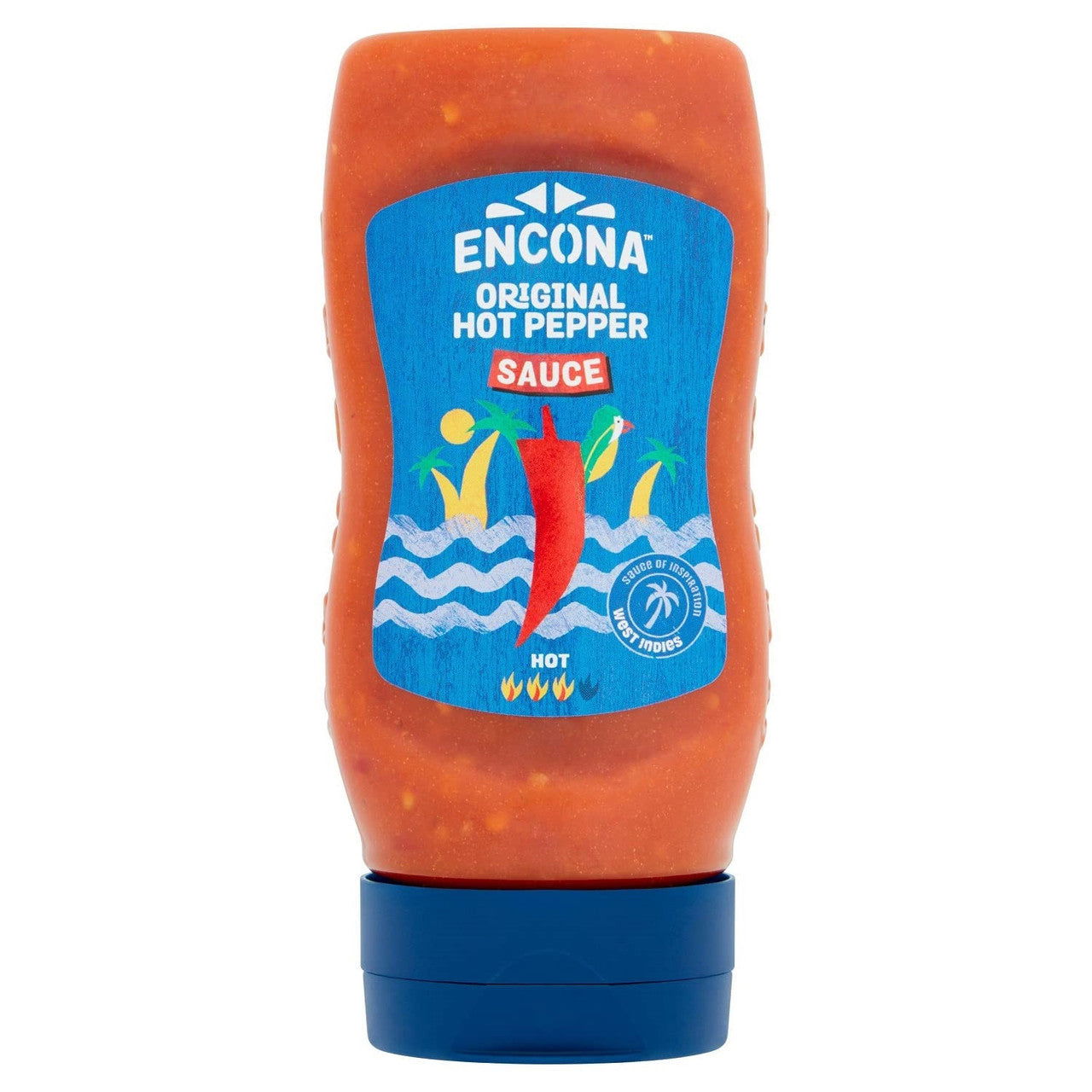 Encona Original Hot Pepper Sauce 285Ml  (Case of 6) - Three Lions Pantry