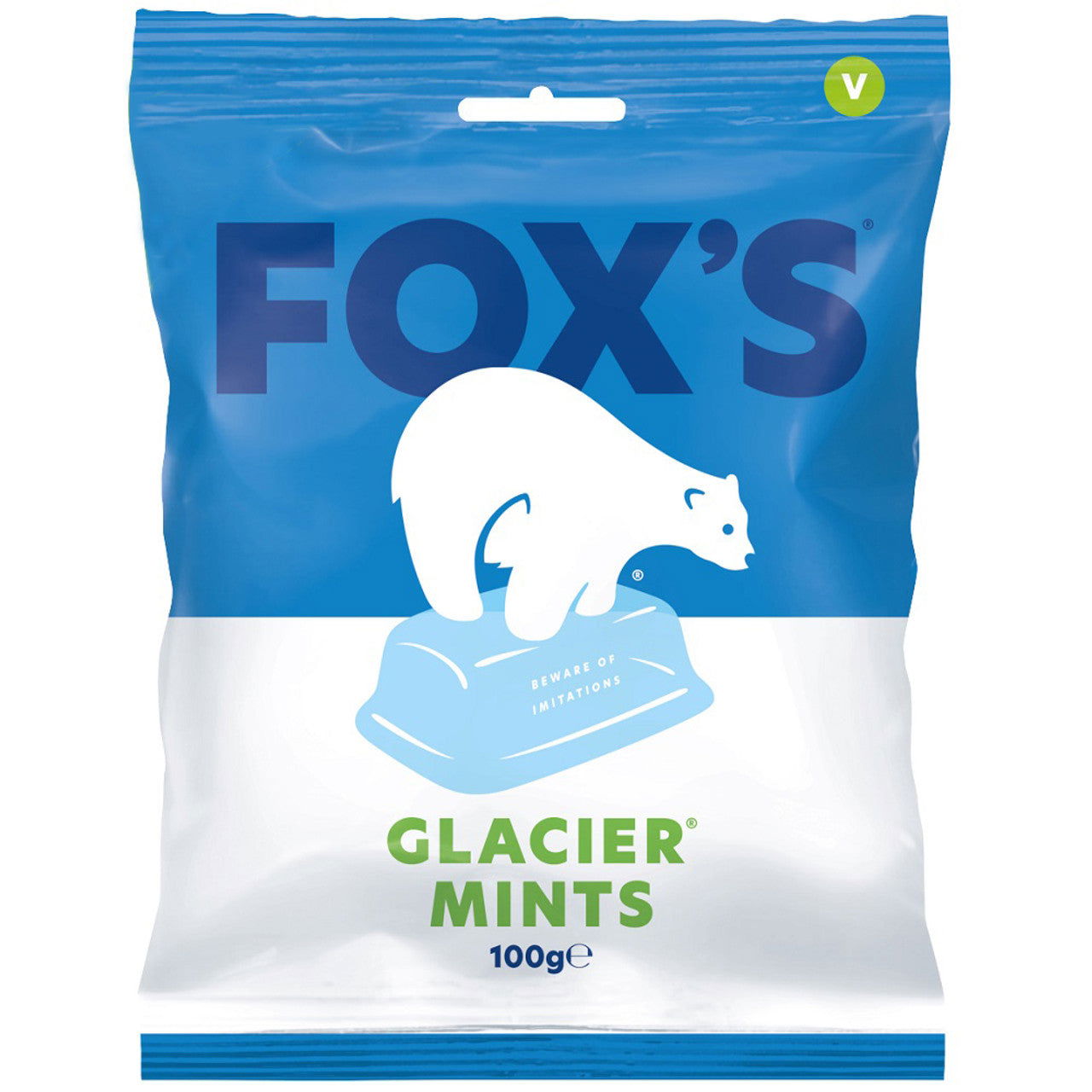 Fox's Glacier Mints 100g  (Case of 12) - Three Lions Pantry