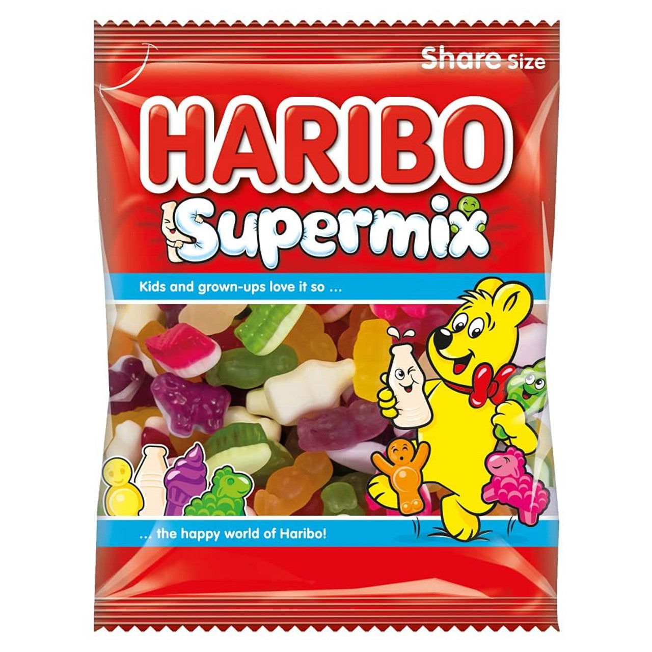 Haribo Super Mix Flavour Gummy Candies 160g (Case of 12) - Three Lions Pantry
