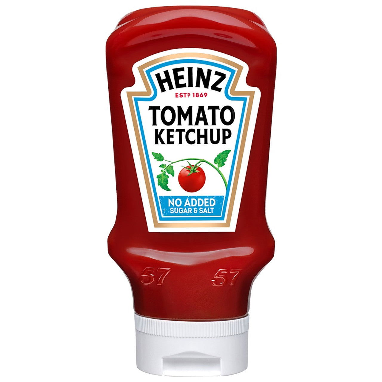 Heinz Tomato Ketchup No Added Sugar & Salt 400ml  (Case of 10) - Three Lions Pantry