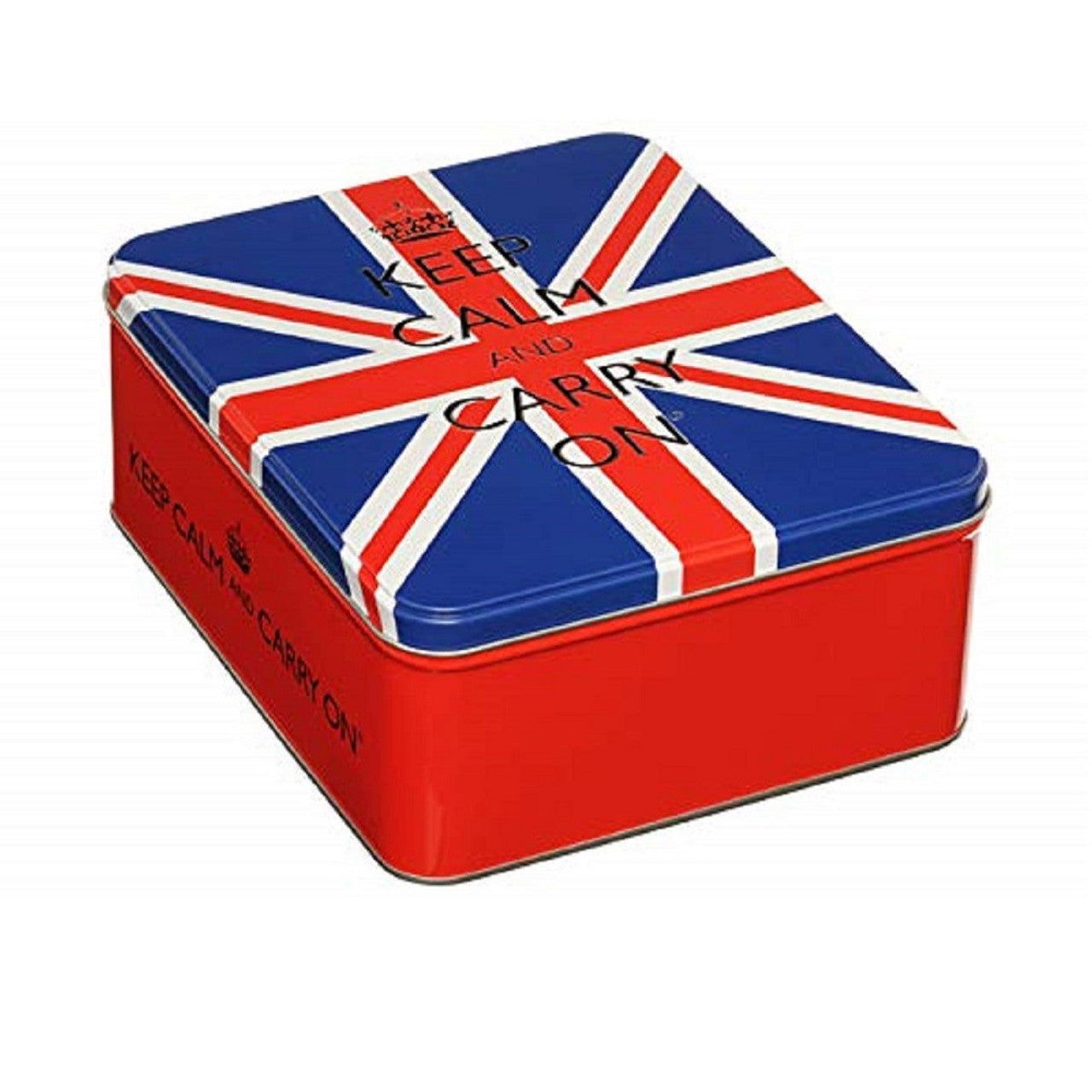 Keep Calm and Carry on Afternoon Tea Kit with Dorset Cookies 225g (Case of 12) - Three Lions Pantry