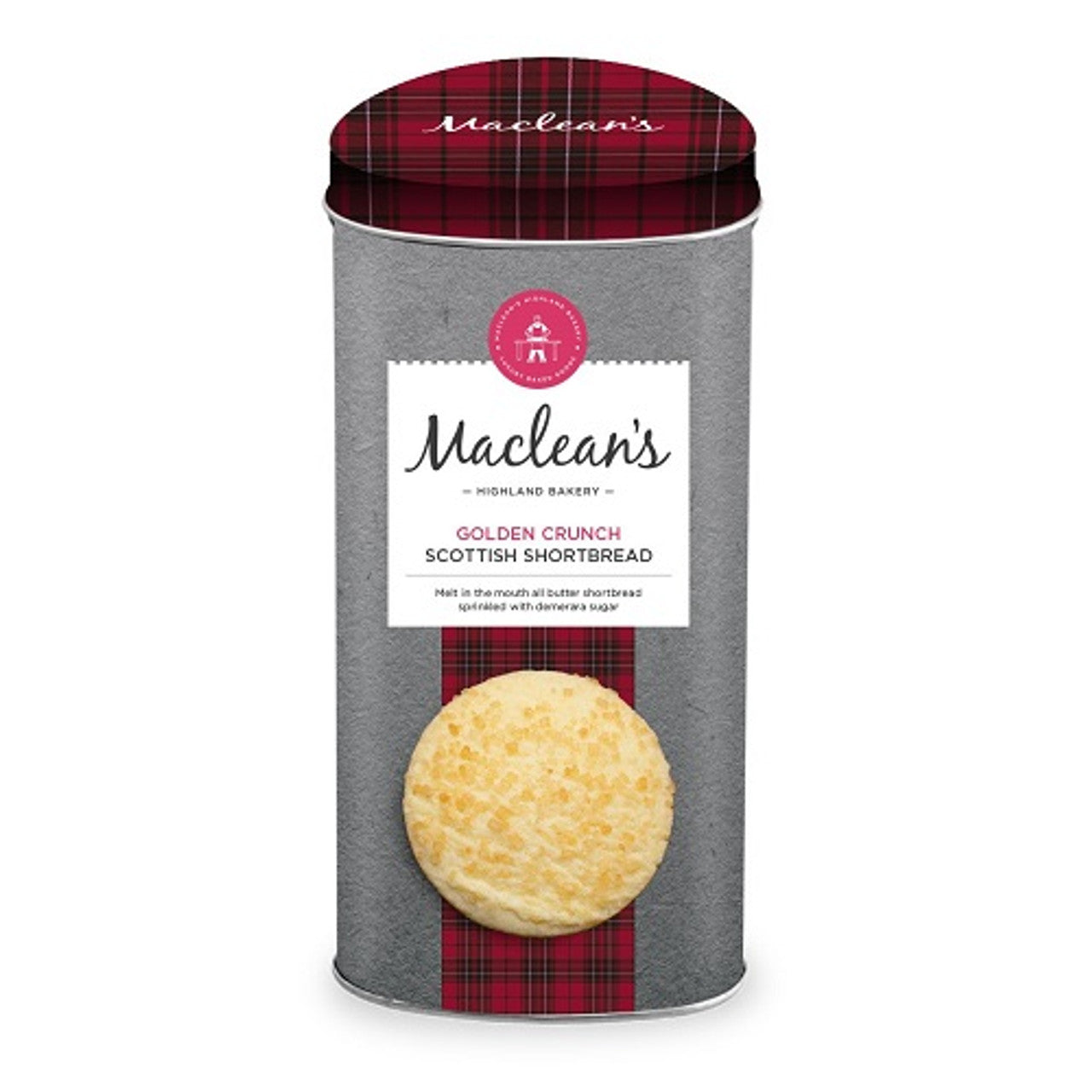 Maclean's Highland Bakery Luxury Shortbread Tin 200g (Case of 6) - Three Lions Pantry