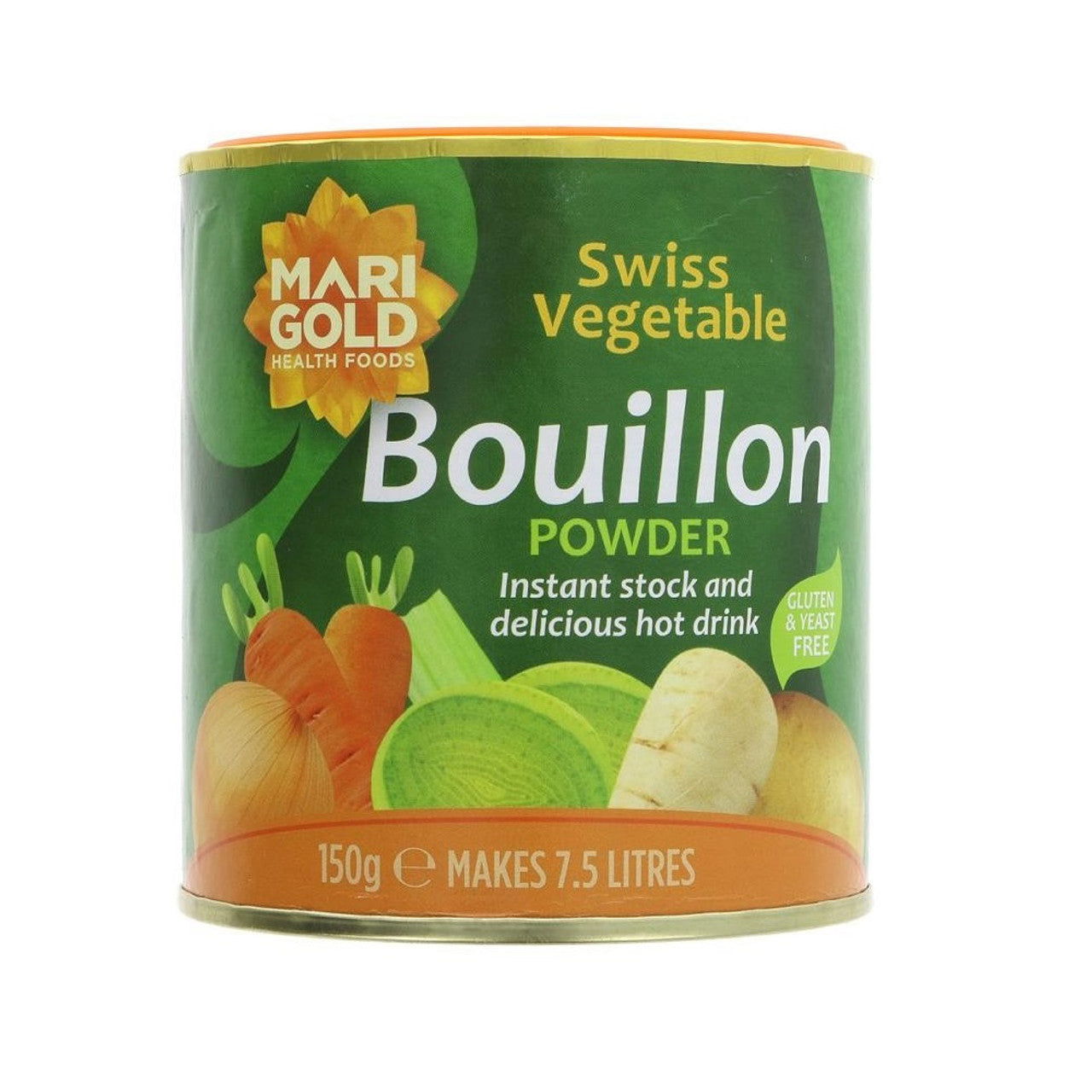 Marigold Natural Original Bouillon Powder 150g (Case of 6) - Three Lions Pantry