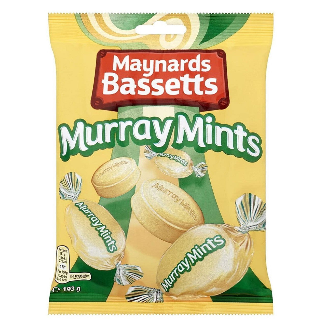 Maynards Bassetts Murray Mints 200g (Case of 12) - Three Lions Pantry