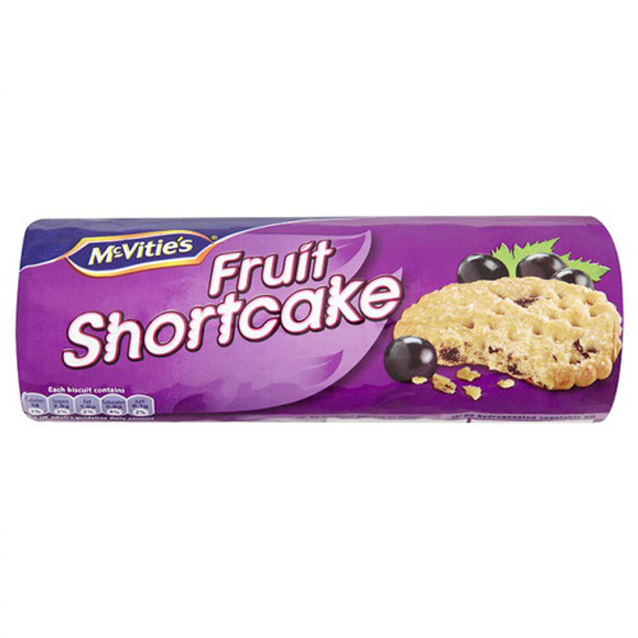 McVities Fruit shortcake 200g (Case of 12) - Three Lions Pantry