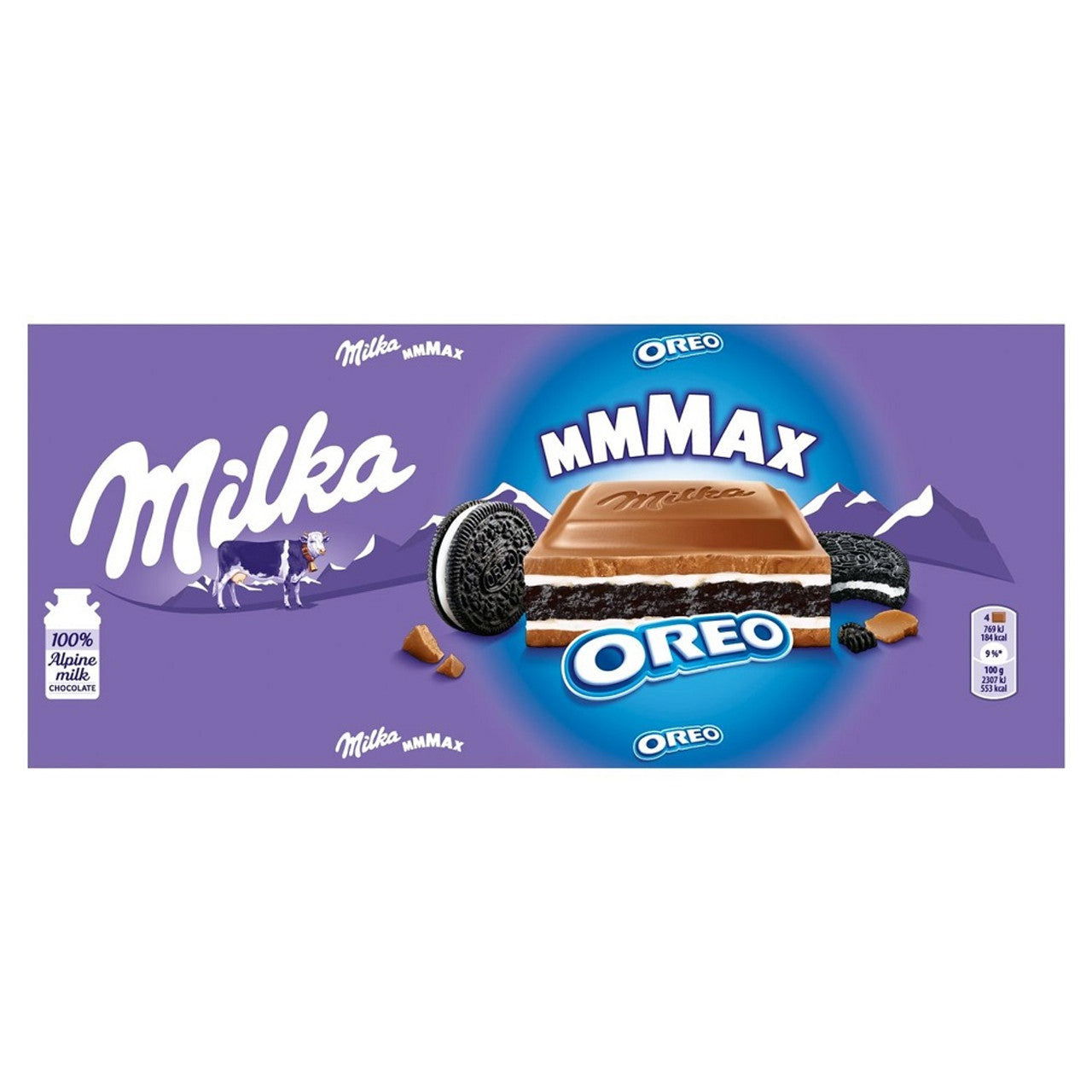 Milka Oreo Big Crunch Chocolate Candy Bar 300g (Case of 12) - Three Lions Pantry