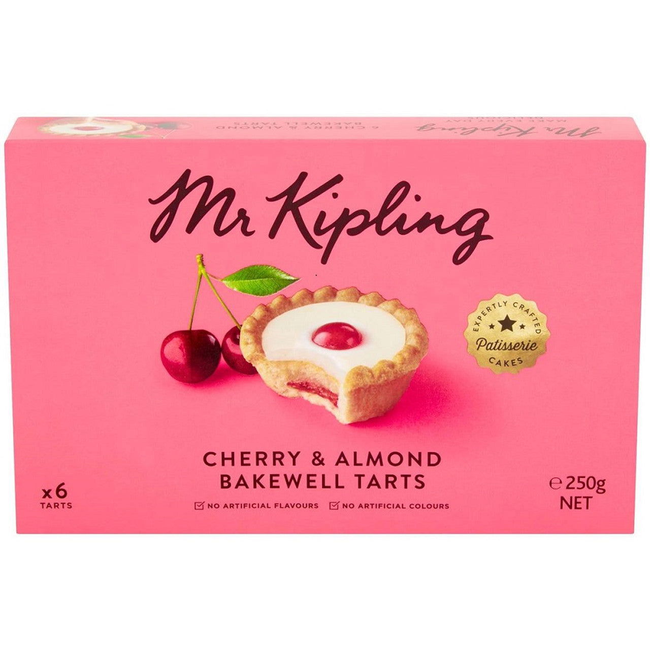 Mr Kipling Cherry and Almond Bakewell 6pk (Case of 10) - Three Lions Pantry
