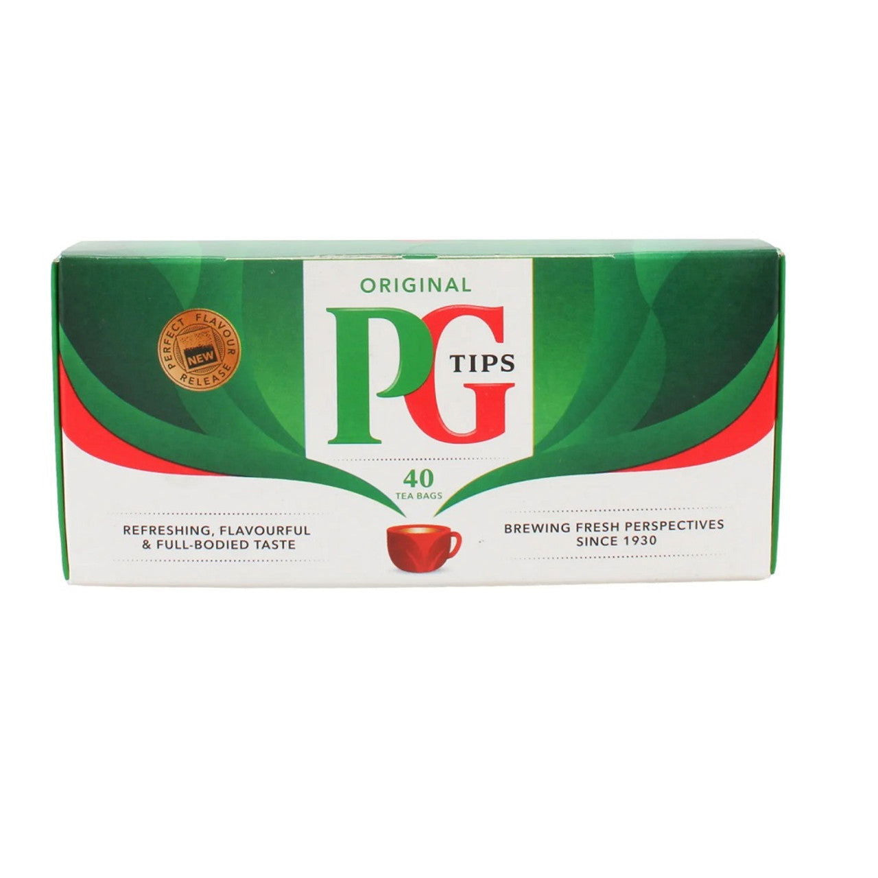 PG Tips The Original Black Tea Bags 40pcs  (Case of 24) - Three Lions Pantry