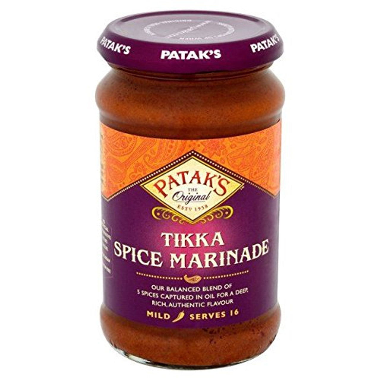 Patak Tikka Paste 300g (Case of 6) - Three Lions Pantry