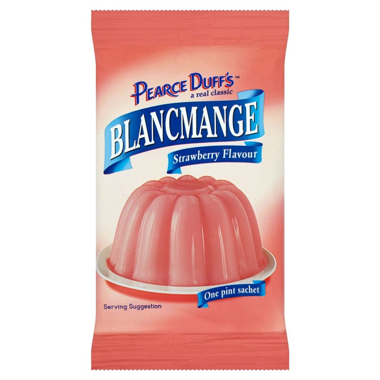Pearce Duff's Strawberry Blancmange Flavour 35g (Case of 18) - Three Lions Pantry