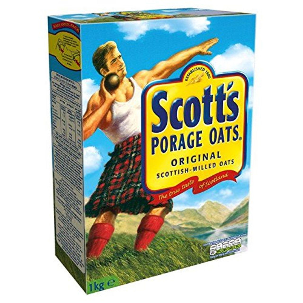 Scott's Porage Oats 1kg (Case of 10) - Three Lions Pantry