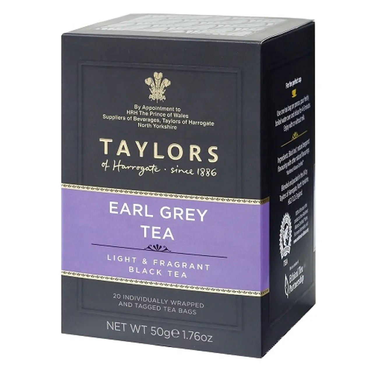 Taylors Of Harrogate Earl Grey 20 Teabags (Case of 6) - Three Lions Pantry