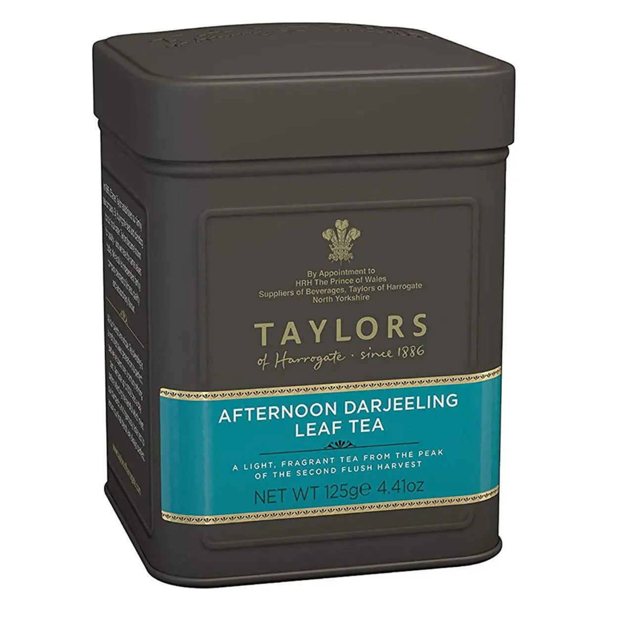 Taylors of Harrogate Afternoon Darjeeling Loose Leaf Tea 4.4oz Tin (Case of 6) - Three Lions Pantry