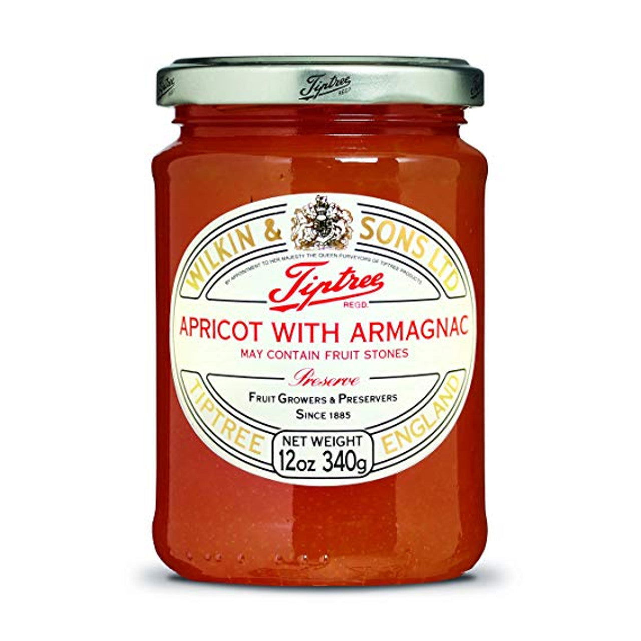 Tiptree Apricot & Armagnac Preserve 340g (Case of 6) - Three Lions Pantry