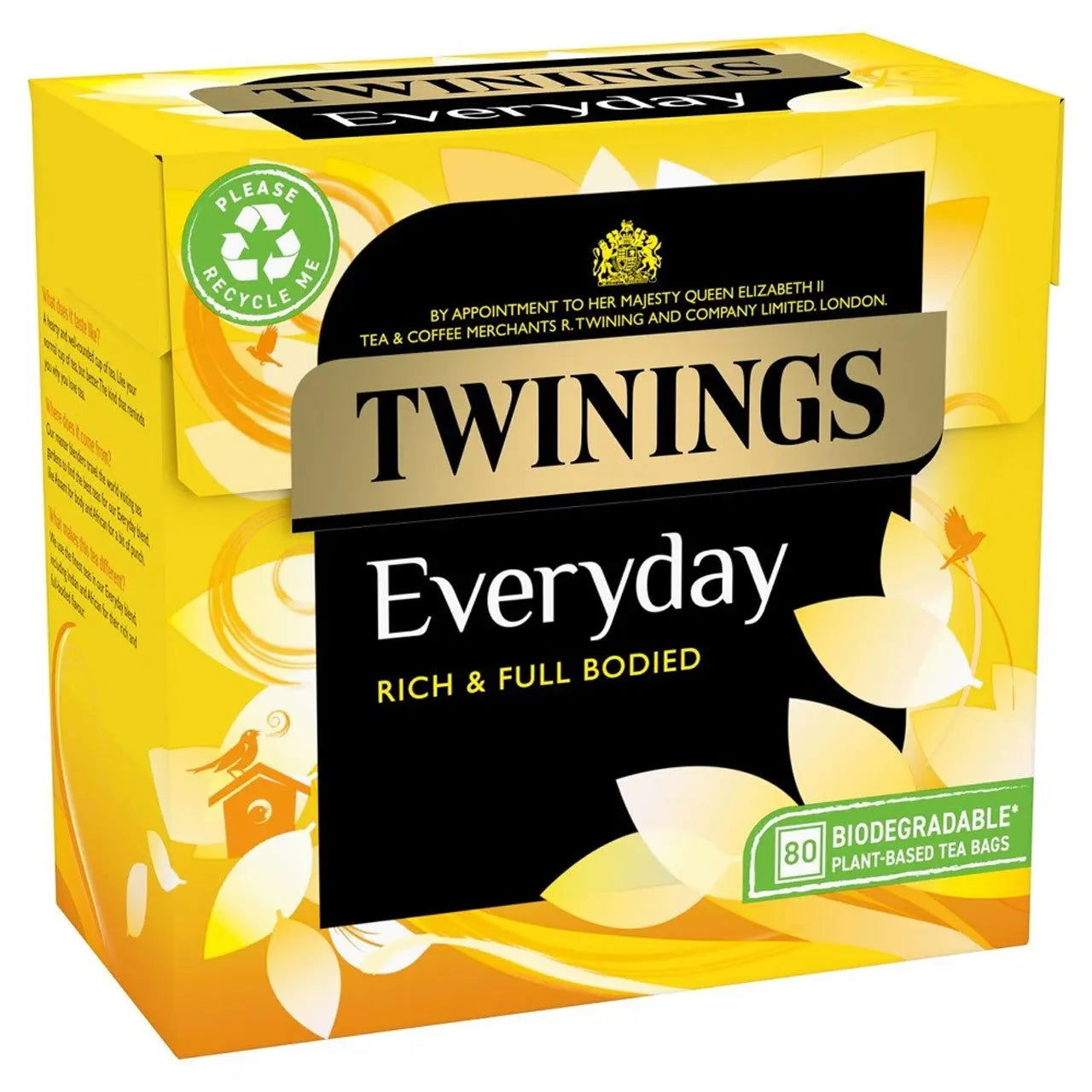 Twinings Everyday Tea 80 Bags (Case of 4) - Three Lions Pantry