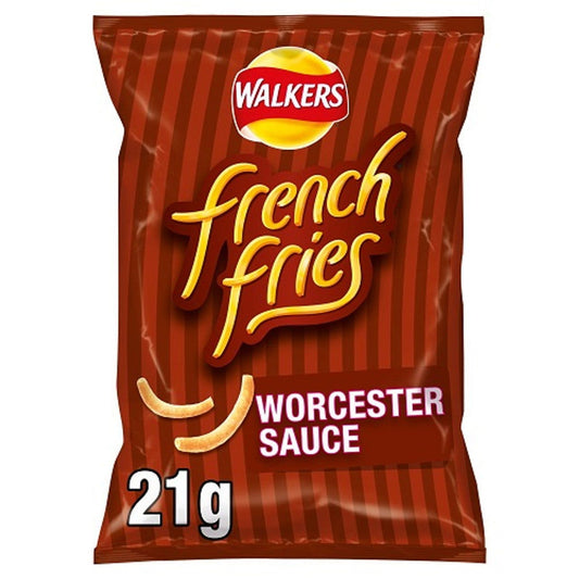 Walkers French Fries Worcester Sauce 21g (Case of 32) - Three Lions Pantry