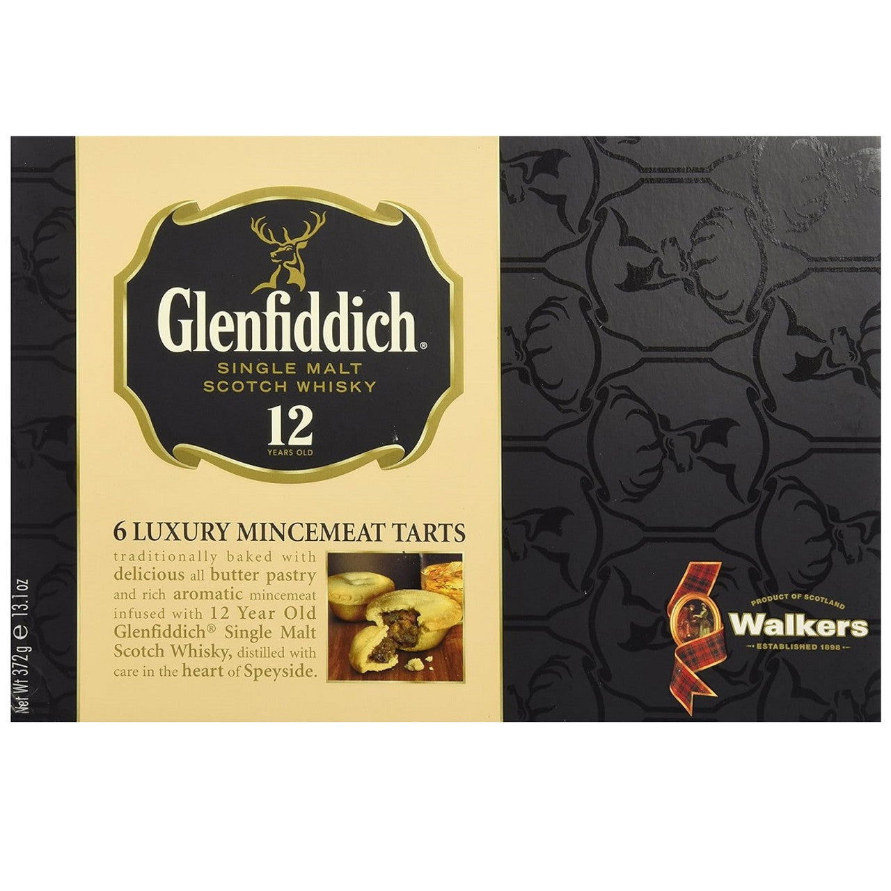 Walkers Shortbread Glenfiddich Whisky Mincemeat Tarts 13.1oz (Case of 6) - Three Lions Pantry