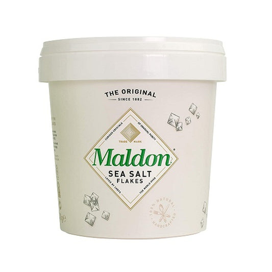 Maldon Salt, Sea Salt Flakes 20 oz / 570g  (Case of 6) - Three Lions Pantry