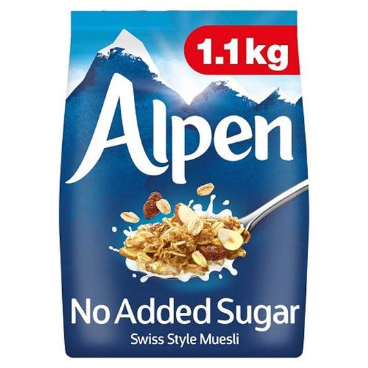 Alpen No Added Sugar Muesli 1.1kg  (Case of 6) - Three Lions Pantry