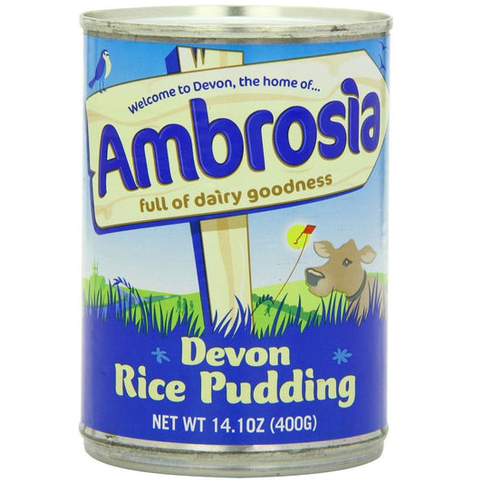 Ambrosia Devon Rice Pudding 400g  (Case of 24) - Three Lions Pantry