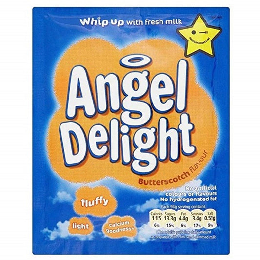 Angel Delight Butterscotch 59G  (Case of 21) - Three Lions Pantry