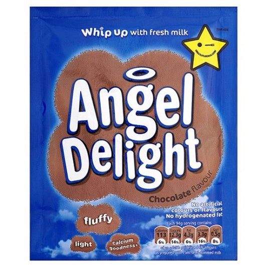 Angel Delight Chocolate 59G  (Case of 21) - Three Lions Pantry