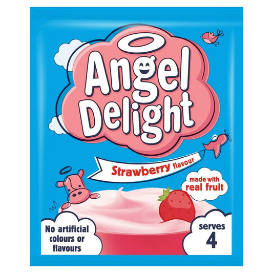 Angel Delight Strawberry Flavour 59g  (Case of 21) - Three Lions Pantry