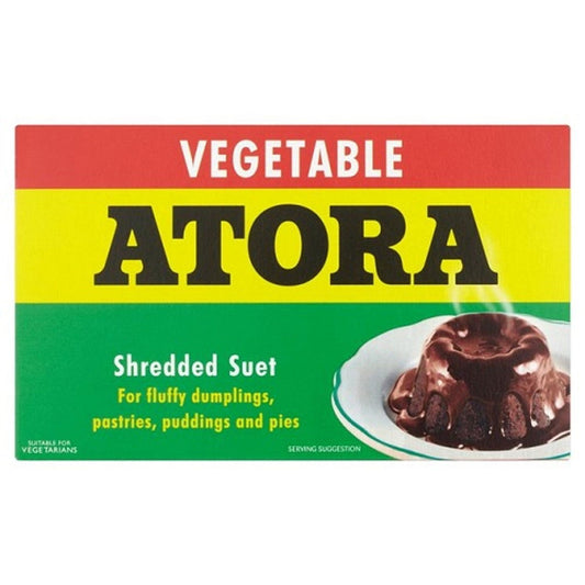 Atora Shredded Vegetable Suet 200g  (Case of 12) - Three Lions Pantry