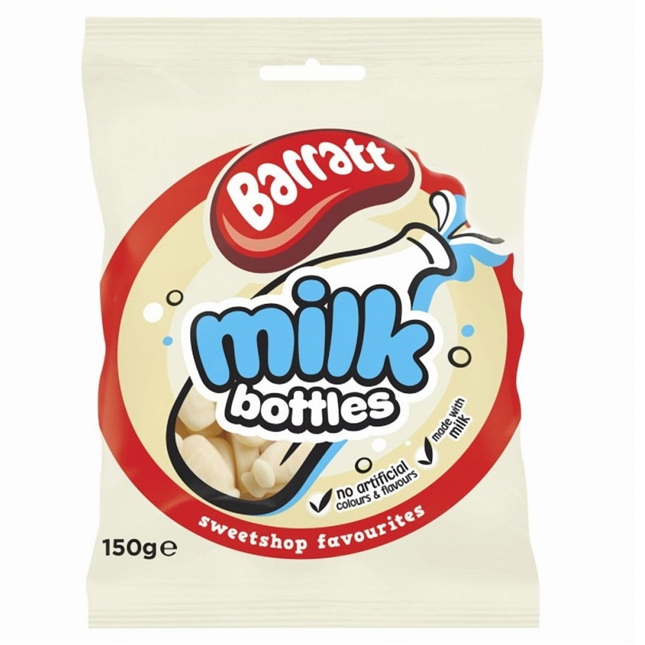 Barratt Milk Bottles 150G  (Case of 12) - Three Lions Pantry