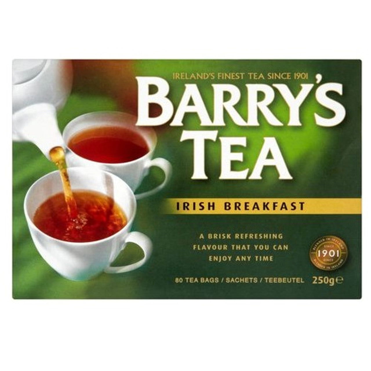 Barry's Irish Brkfst 80 bags  (Case of 24) - Three Lions Pantry