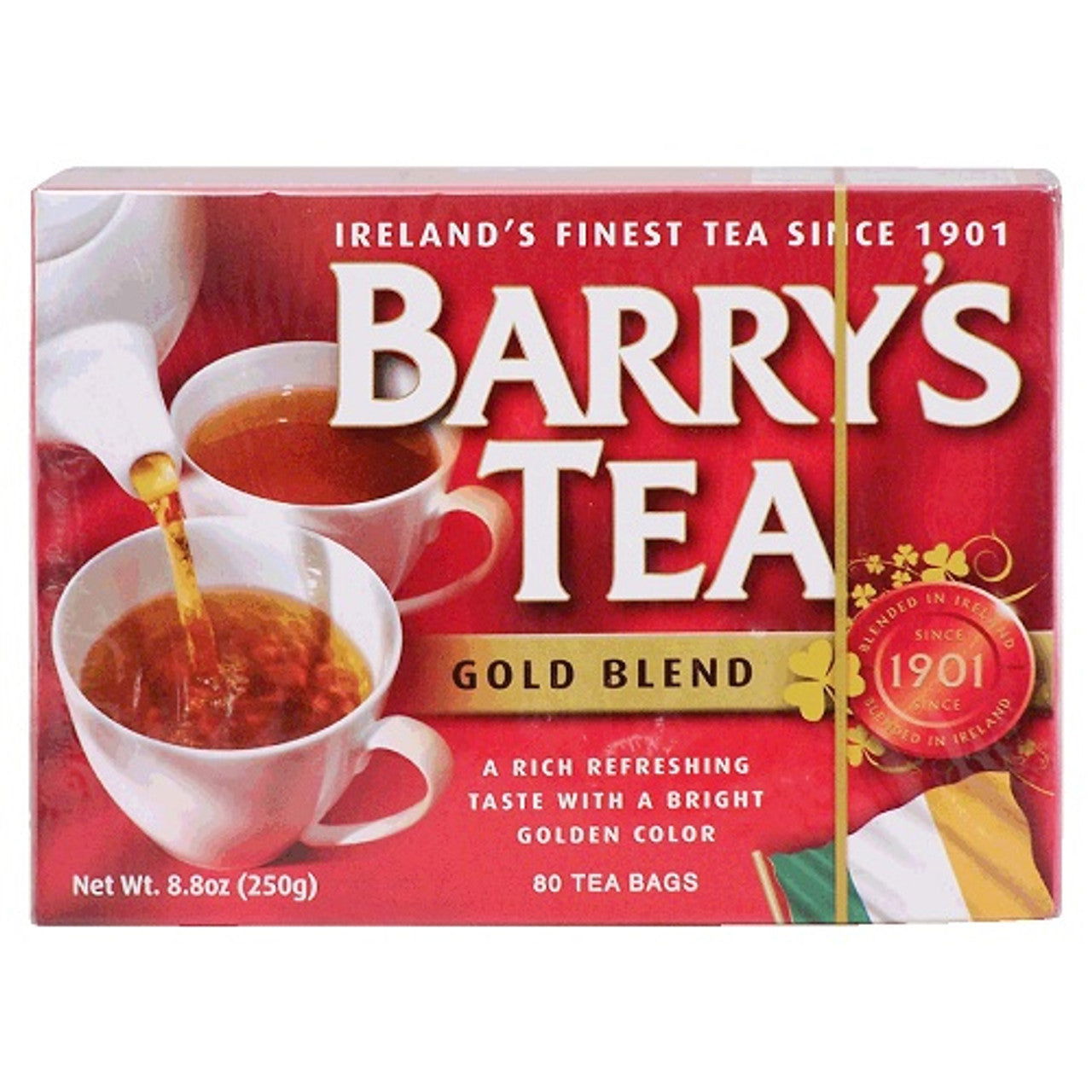 Barrys Gold Blend 80 Tea bags  (Case of 24) - Three Lions Pantry