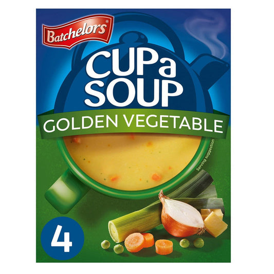 Batchelors Cup-A-Soup Golden Vegetable 4Pk  (Case of 9) - Three Lions Pantry