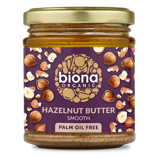 Biona Organic Hazelnut Butter 170g  (Case of 6) - Three Lions Pantry