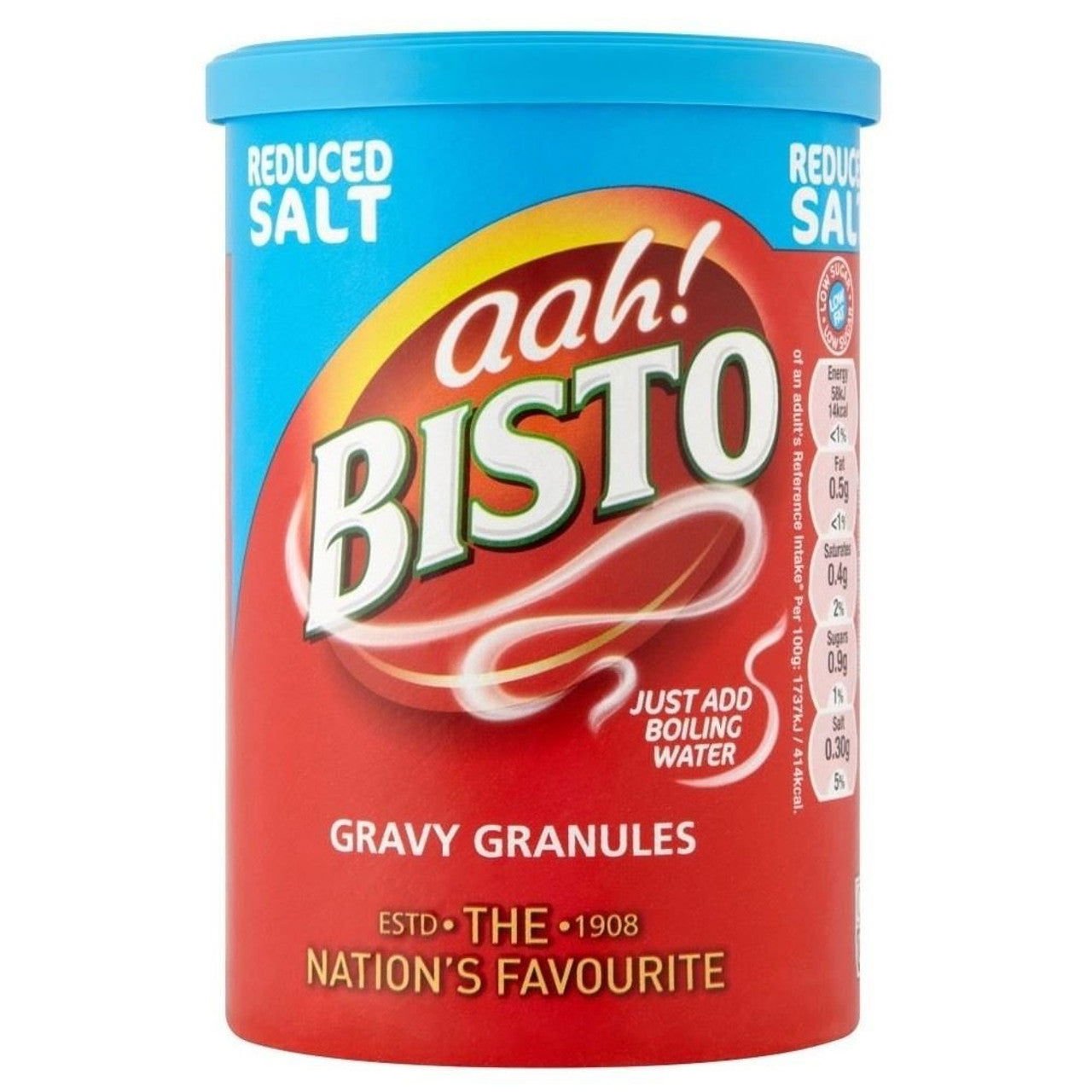 Bisto Beef Reduced Salt Gravy Granules 190g  (Case of 12) - Three Lions Pantry