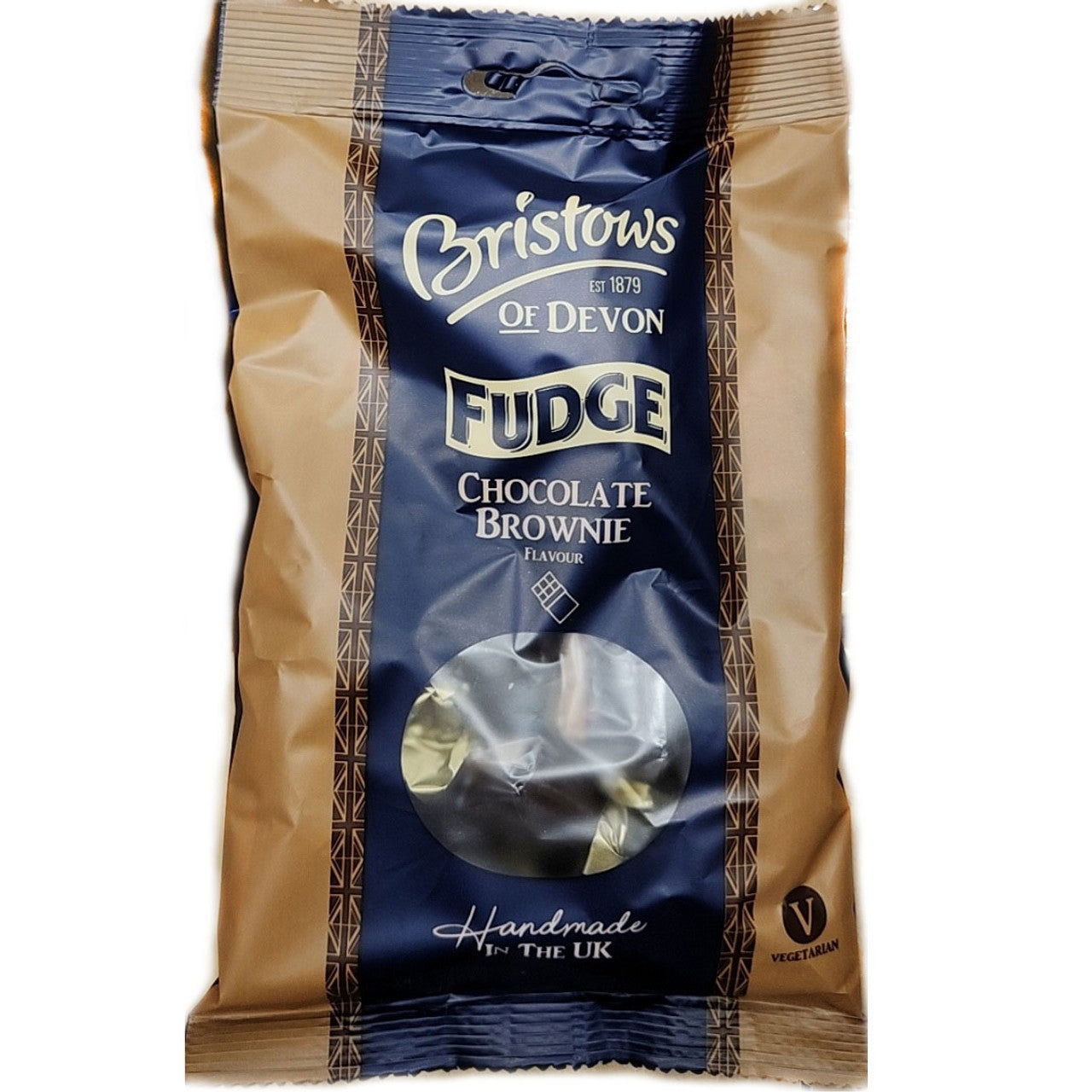 Bristows Chocolate Brownie Fudge 150g (Case of 15) - Three Lions Pantry