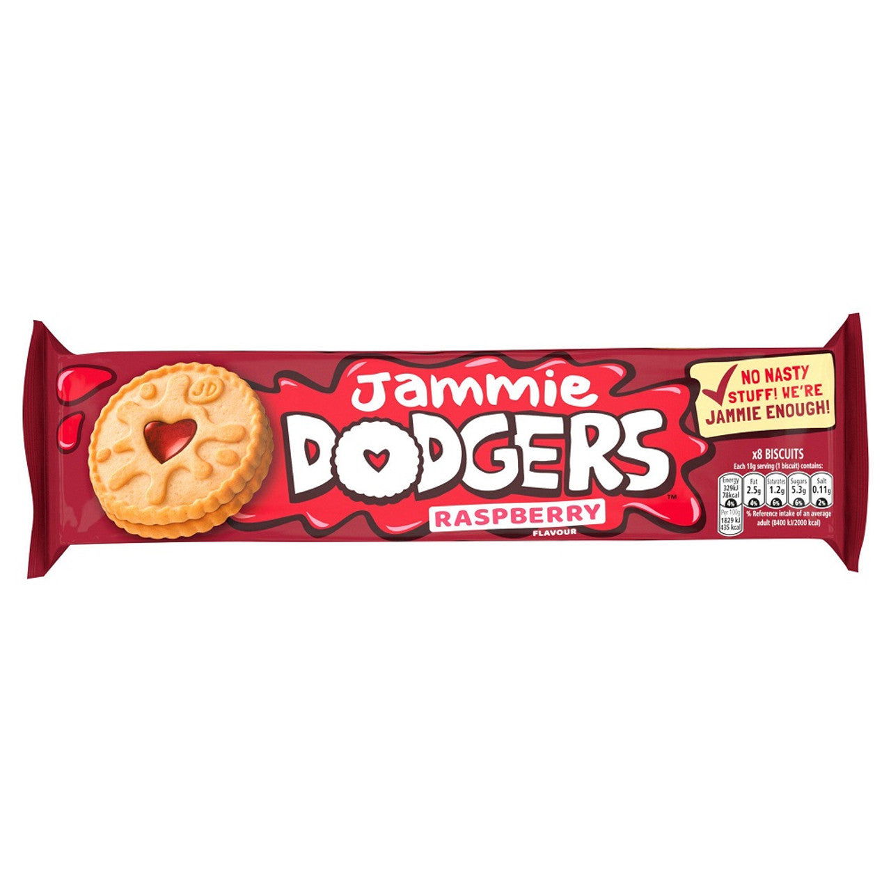 Burtons Jammie Dodgers 140g  (Case of 18) - Three Lions Pantry