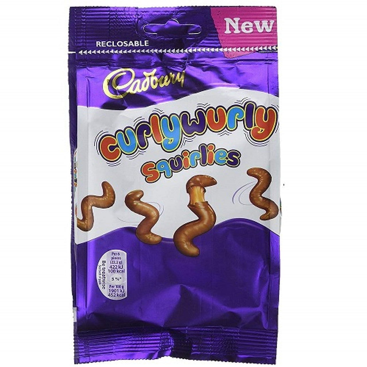 Cadbury Curly Wurly Squirlies 95g  (Case of 10) - Three Lions Pantry