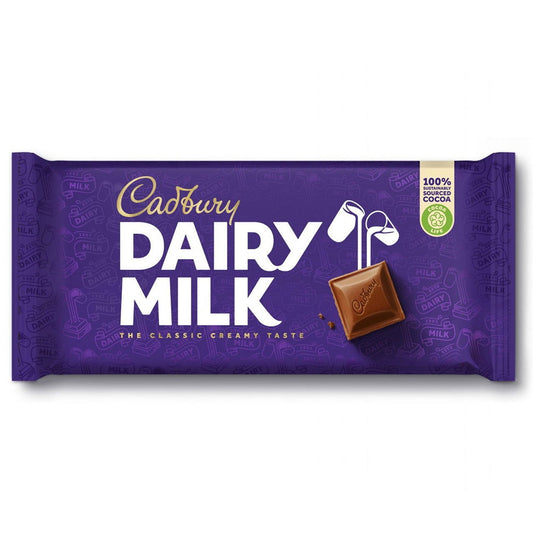 Cadbury Dairy Milk 180g  (Case of 17) - Three Lions Pantry