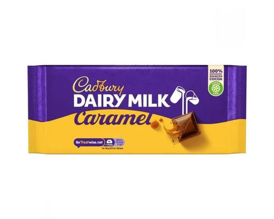 Cadbury Dairy Milk Caramel 180g  (Case of 17) - Three Lions Pantry