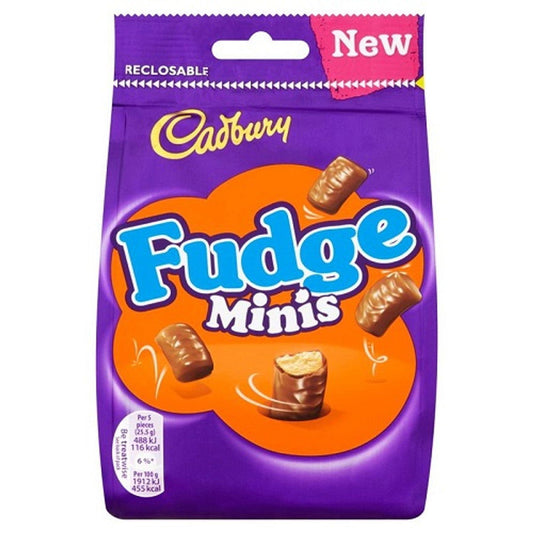 Cadbury Fudge Bites 120g  (Case of 10) - Three Lions Pantry