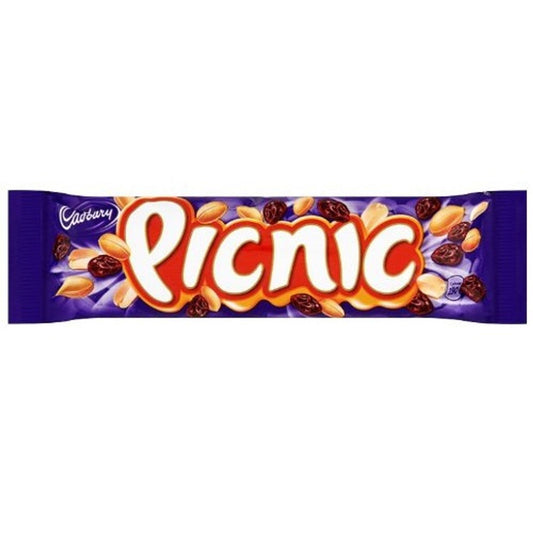 Cadbury Picnic Single,48.4g   (Case of 36) - Three Lions Pantry
