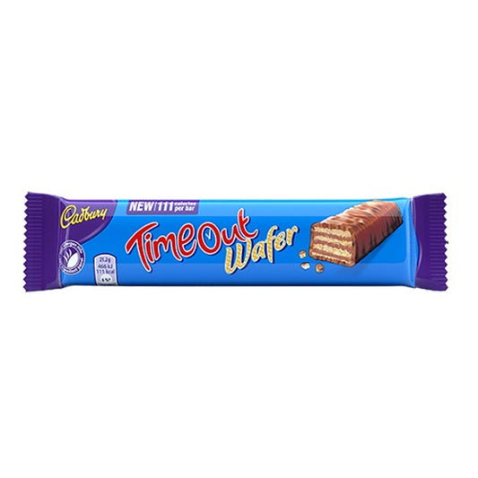 Cadbury Time Out Wafer 21.2G  (Case of 40) - Three Lions Pantry
