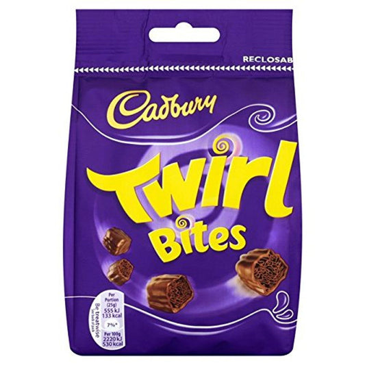 Cadbury Twirl Bites 95g  (Case of 10) - Three Lions Pantry