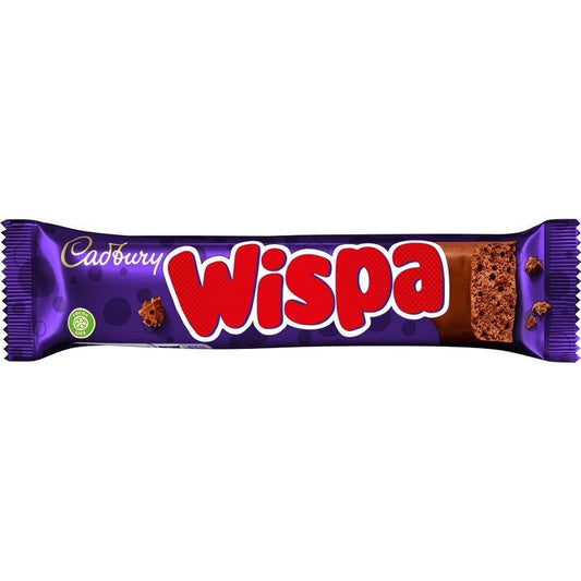 Cadbury Wispa Chocolate Bar 36g  (Case of 48) - Three Lions Pantry